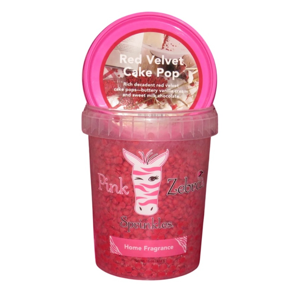 Pink Zebra Carton of Red Velvet Cake Pop Sprinkles
